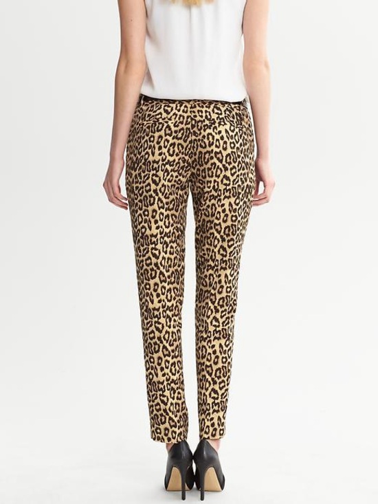 Banana Republic Pants - Banana Republic Avery Leopard Pants